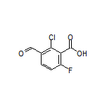 2-Chloro-6-fluoro-3-formylbenzoic Acid