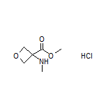 Methyl 3-(Methylamino)oxetane-3-carboxylate Hydrochloride