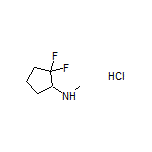 2,2-Difluoro-N-methylcyclopentanamine Hydrochloride