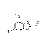 5-Bromo-7-methoxybenzofuran-2-carbaldehyde