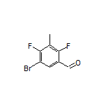 5-Bromo-2,4-difluoro-3-methylbenzaldehyde