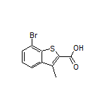 7-Bromo-3-methylbenzo[b]thiophene-2-carboxylic Acid