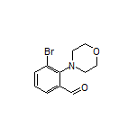 3-Bromo-2-morpholinobenzaldehyde