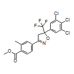 Methyl 2-Methyl-4-[5-(3,4,5-trichlorophenyl)-5-(trifluoromethyl)-4,5-dihydroisoxazol-3-yl]benzoate