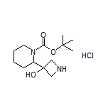 3-(1-Boc-piperidin-2-yl)azetidin-3-ol Hydrochloride