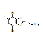 2-(4,7-Dibromo-5,6-difluoro-1H-benzo[d]imidazol-2-yl)ethanamine