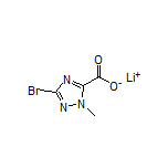 Lithium 3-Bromo-1-methyl-1H-1,2,4-triazole-5-carboxylate