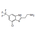 2-[4-Chloro-6-(trifluoromethyl)-1H-benzo[d]imidazol-2-yl]ethanamine