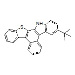 3-(tert-Butyl)-14H-benzo[c]benzo[4,5]thieno[2,3-a]carbazole