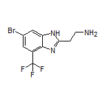 2-[6-Bromo-4-(trifluoromethyl)-1H-benzo[d]imidazol-2-yl]ethanamine