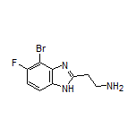 2-(4-Bromo-5-fluoro-1H-benzo[d]imidazol-2-yl)ethanamine