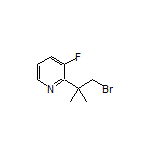 2-(1-Bromo-2-methylpropan-2-yl)-3-fluoropyridine