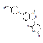 1-[3-(2,6-Dioxopiperidin-3-yl)-1-methyl-1H-indazol-6-yl]piperidine-4-carbaldehyde