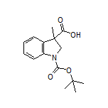 1-Boc-3-methylindoline-3-carboxylic Acid