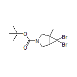 3-Boc-6,6-dibromo-1-methyl-3-azabicyclo[3.1.0]hexane
