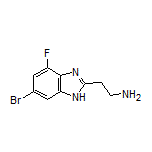 2-(6-Bromo-4-fluoro-1H-benzo[d]imidazol-2-yl)ethanamine