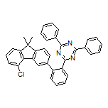 2-[2-(5-Chloro-9,9-dimethyl-9H-fluoren-3-yl)phenyl]-4,6-diphenyl-1,3,5-triazine