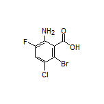 2-Amino-6-bromo-5-chloro-3-fluorobenzoic Acid