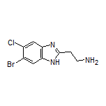 2-(6-Bromo-5-chloro-1H-benzo[d]imidazol-2-yl)ethanamine