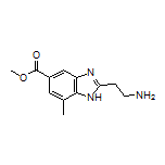 Methyl 2-(2-Aminoethyl)-7-methyl-1H-benzo[d]imidazole-5-carboxylate