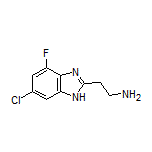 2-(6-Chloro-4-fluoro-1H-benzo[d]imidazol-2-yl)ethanamine