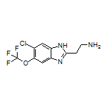 2-[6-Chloro-5-(trifluoromethoxy)-1H-benzo[d]imidazol-2-yl]ethanamine