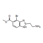 Methyl 2-(2-Aminoethyl)-4-bromo-1H-benzo[d]imidazole-5-carboxylate