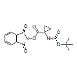 1,3-Dioxoisoindolin-2-yl 1-(Boc-amino)cyclopropanecarboxylate