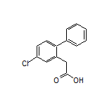 2-(4-Chloro-[1,1’-biphenyl]-2-yl)acetic Acid