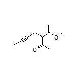 3-(1-Methoxyvinyl)hept-5-yn-2-one