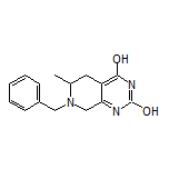 7-Benzyl-6-methyl-5,6,7,8-tetrahydropyrido[3,4-d]pyrimidine-2,4-diol
