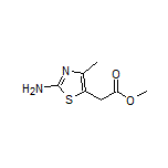 Methyl 2-(2-Amino-4-methylthiazol-5-yl)acetate