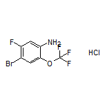 4-Bromo-5-fluoro-2-(trifluoromethoxy)aniline Hydrochloride