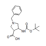 1-Benzyl-4-(Boc-amino)pyrrolidine-3-carboxylic Acid