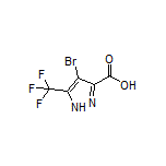 4-Bromo-5-(trifluoromethyl)-1H-pyrazole-3-carboxylic Acid