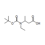 3-[Boc-(ethyl)amino]butanoic Acid