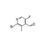 2-Bromo-5-fluoro-3-methylisonicotinaldehyde