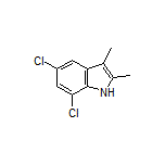 5,7-Dichloro-2,3-dimethyl-1H-indole