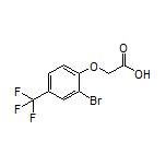 2-[2-Bromo-4-(trifluoromethyl)phenoxy]acetic Acid