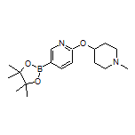 6-[(1-Methylpiperidin-4-yl)oxy]pyridine-3-boronic Acid Pinacol Ester