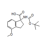 1-(Boc-amino)-4-methoxy-2,3-dihydro-1H-indene-1-carboxylic Acid