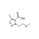 4-Iodo-1-(2-methoxyethyl)-1H-pyrazole-5-carboxylic Acid