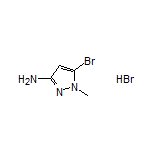 5-Bromo-1-methyl-1H-pyrazol-3-amine Hydrobromide
