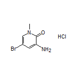 3-Amino-5-bromo-1-methylpyridin-2(1H)-one Hydrochloride