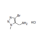 (4-Bromo-1-methyl-1H-1,2,3-triazol-5-yl)methanamine Hydrochloride
