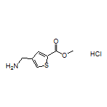 Methyl 4-(Aminomethyl)thiophene-2-carboxylate Hydrochloride