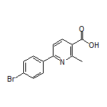 6-(4-Bromophenyl)-2-methylnicotinic Acid