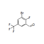 3-Bromo-2-fluoro-5-(trifluoromethyl)benzaldehyde
