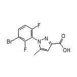 1-(3-Bromo-2,6-difluorophenyl)-5-methylpyrazole-3-carboxylic Acid