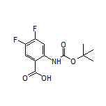 2-(Boc-amino)-4,5-difluorobenzoic Acid